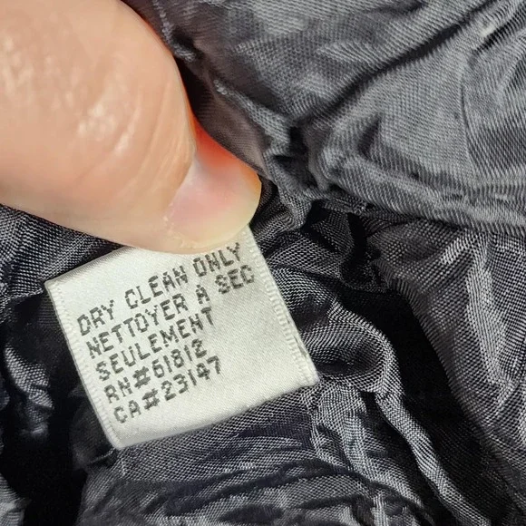 Talbots 100% Silk Dress Womens 6 Petite Black Sleeveless Sheath Cocktail Party - Picture 5 of 8